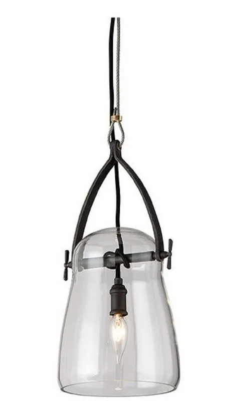 Casa Padrino luxury hanging lamp black Ø 20.3 x H. 41.3 cm - Pendant Lamp with Round Glass Lampshade Meistverkauft