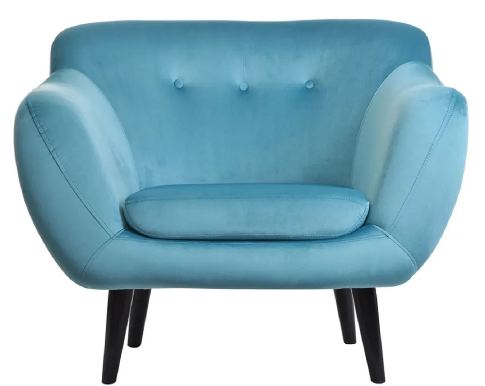 Casa Padrino Luxury Velvet Armchair 97 x 81 x H. 83 cm - Various Colors - Living Room Hotel Office Club Armchair - Luxury Collection Preisreduziert