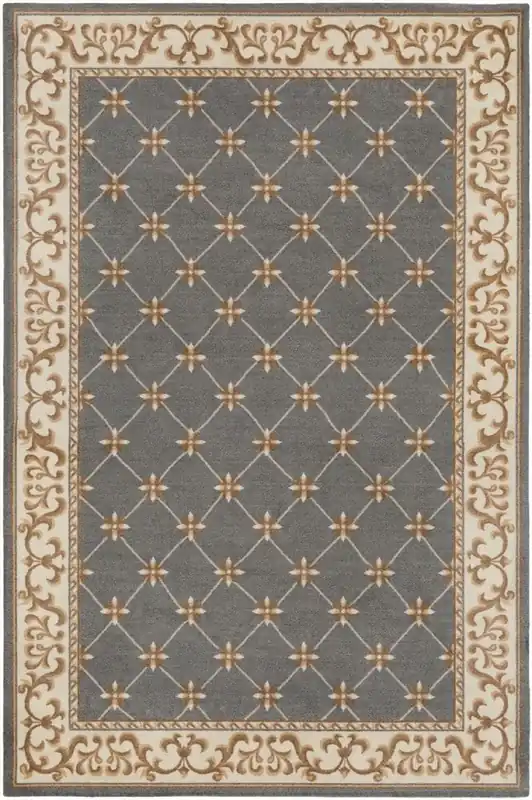Neu Casa Padrino Luxus Barock Wohnzimmer Teppich Grau / Creme / Braun - Verschiedene Größen
