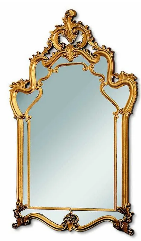 Casa Padrino Luxus Barock Spiegel Gold H. 165 cm - Made in Italy Schnäppchen