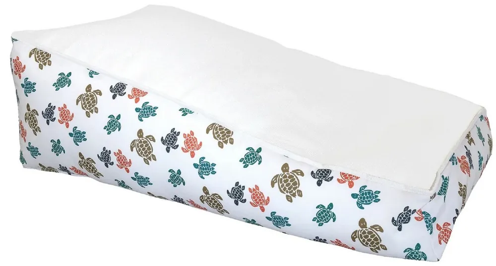 Casa Padrino Luxus Wasserliege - Poolliege Weiß / Bunt 140 cm Markenware