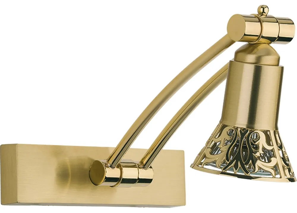 Neue Kollektion Casa Padrino Luxus Barock LED Wandleuchte / Leseleuchte Gold H. 20 cm