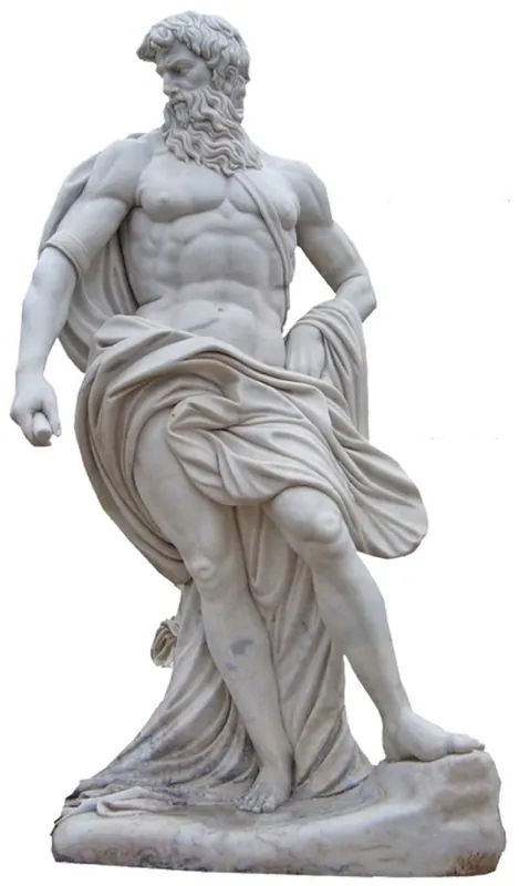 Meistverkauft Casa Padrino Antik Stil Marmor Skulptur Mann Grau H. 215 cm