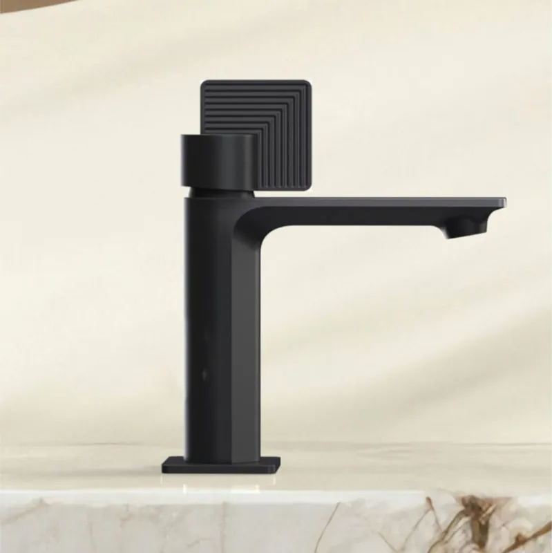 Casa Padrino Luxus Waschtischarmatur Matt Schwarz - Badezimmer Accessoires - Made in Italy Markenprodukt