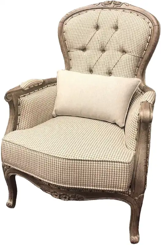 Bestpreis Pompöös by Casa Padrino Luxus Barock Sessel Provence Beige / Braun - Designed by Harald Glööckler