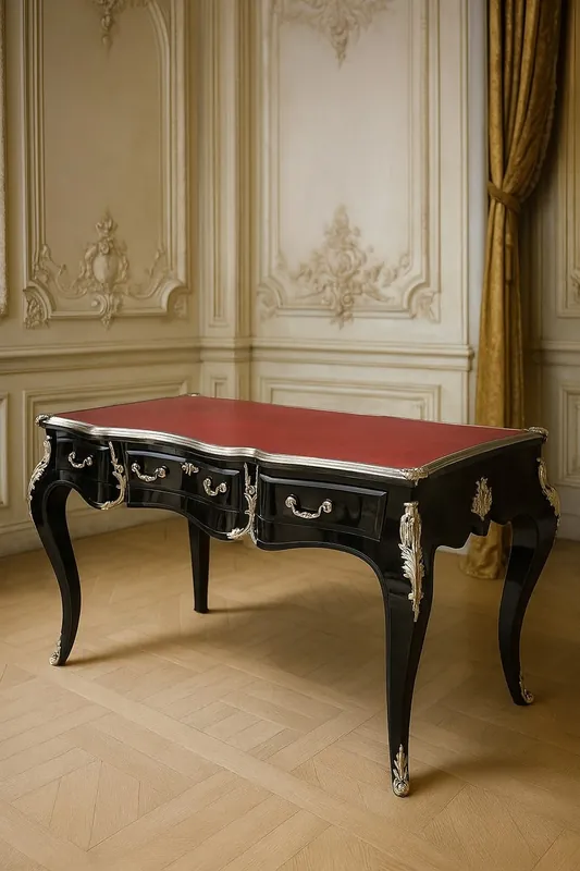 Casa Padrino Barock Schreibtisch Sekretär 141 cm - Barock Büro Möbel Sale
