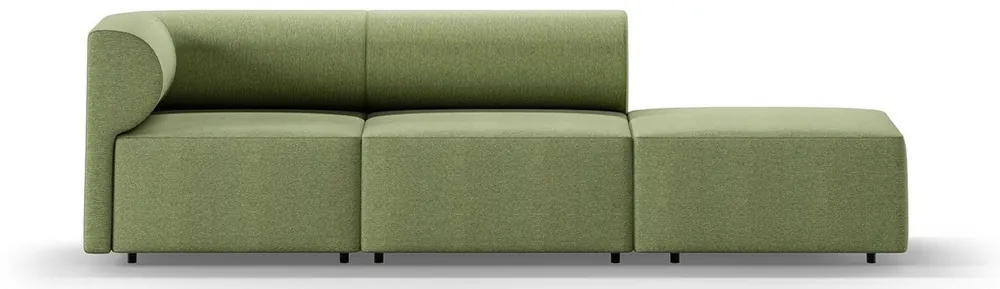 Begrenztes Angebot Casa Padrino Luxus Sofa Linke Seite Grün 270 cm - Modulares Wohnzimmer Sofa - Luxus Wohnzimmer Möbel
