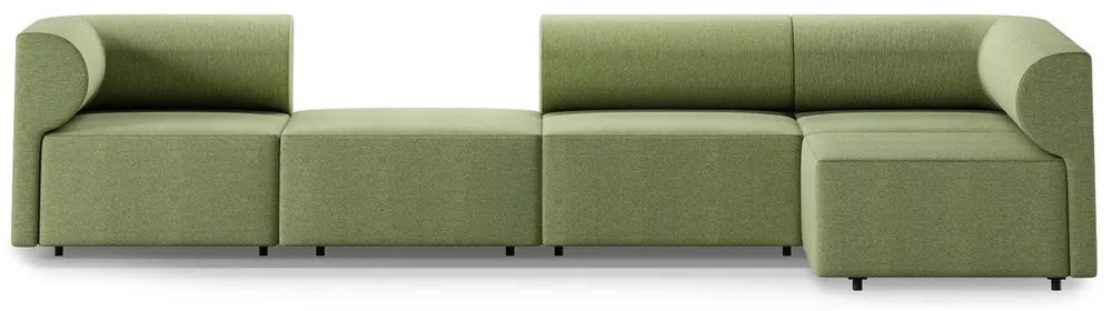 Beliebt Casa Padrino Luxus Ecksofa Grün 360 x 180 cm - Modulares Wohnzimmer Sofa - Luxus Wohnzimmer Möbel