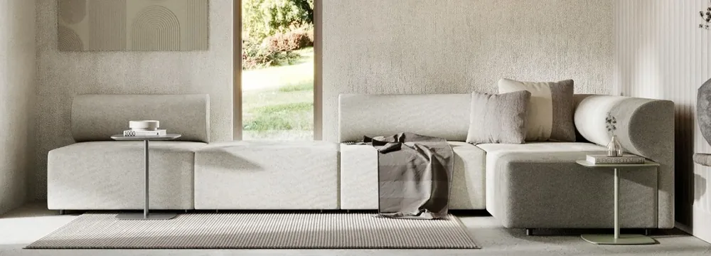 Neu Im Sortiment Casa Padrino Luxus Ecksofa Grau 360 x 180 cm - Modulares Wohnzimmer Sofa - Luxus Möbel