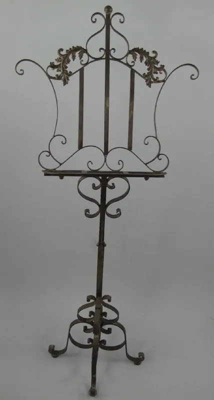 Günstig Casa Padrino Jugendstil Notenständer Rost H. 135 cm - Barock & Jugendstil Deko Accessoires
