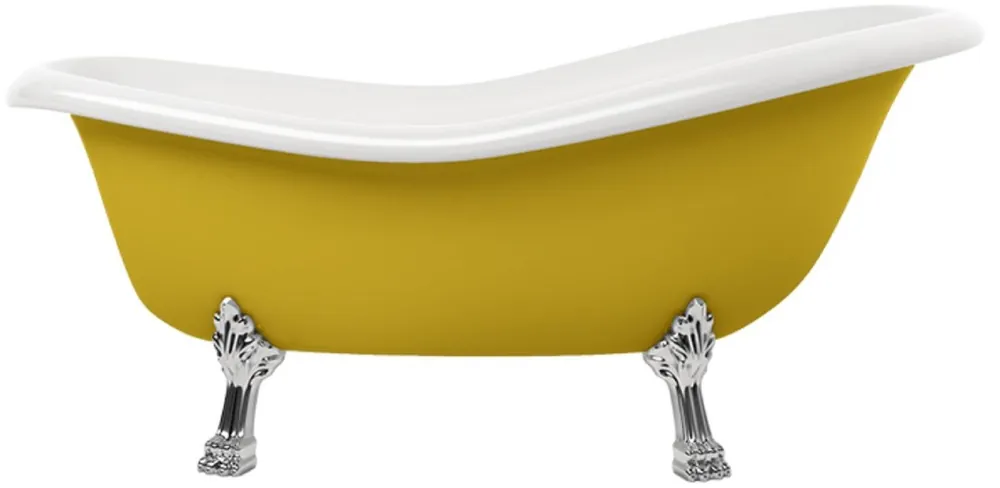 Casa Padrino Jugendstil Badewanne Grün / Weiß / Silber 168 cm - Freistehende Retro Stil Badewanne Heißes Angebot