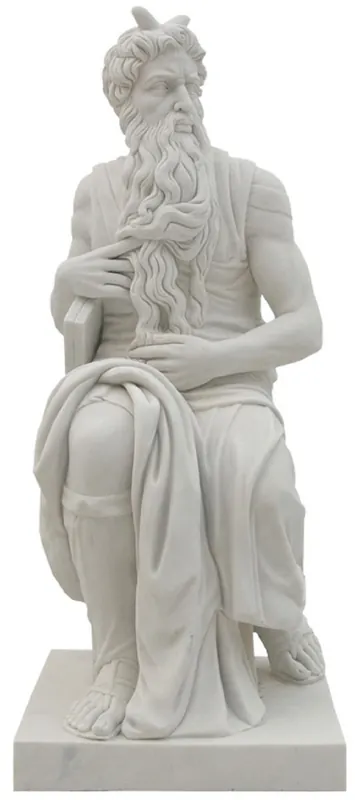 Casa Padrino Antik Stil Garten Deko Marmor Skulptur Teufel Grau H. 123 cm Heißes Angebot
