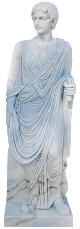 Solange Der Vorrat Reicht Casa Padrino Antik Stil Marmor Skulptur Römer Grau H. 165 cm