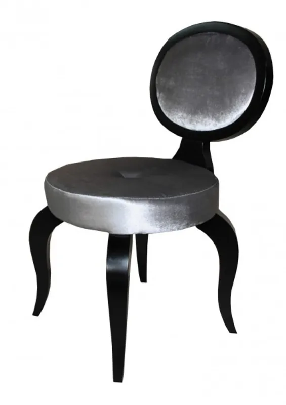 Mega-Angebot Casa Padrino Baroque Dinner Chair Grey - Designer Chair - Luxury quality