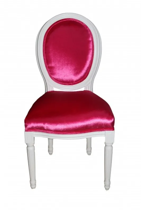 Casa Padrino Baroque Dinner Chair Pink - Designer Chair - Luxury quality Günstig