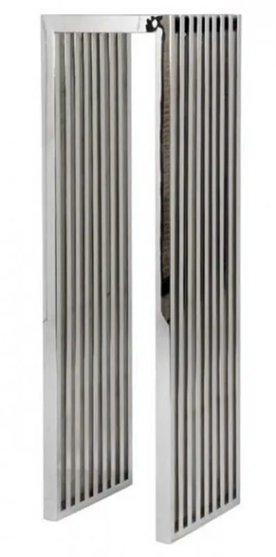 Casa Padrino luxury console table column 5 Stars Chrome - Flower table telephone stand side table column - Hotel Furniture Aktuell