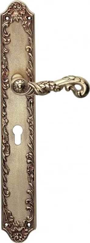 Casa Padrino luxury Art Nouveau door hardware door fitting door handle with solid brass Milano - French Gold Markenprodukt