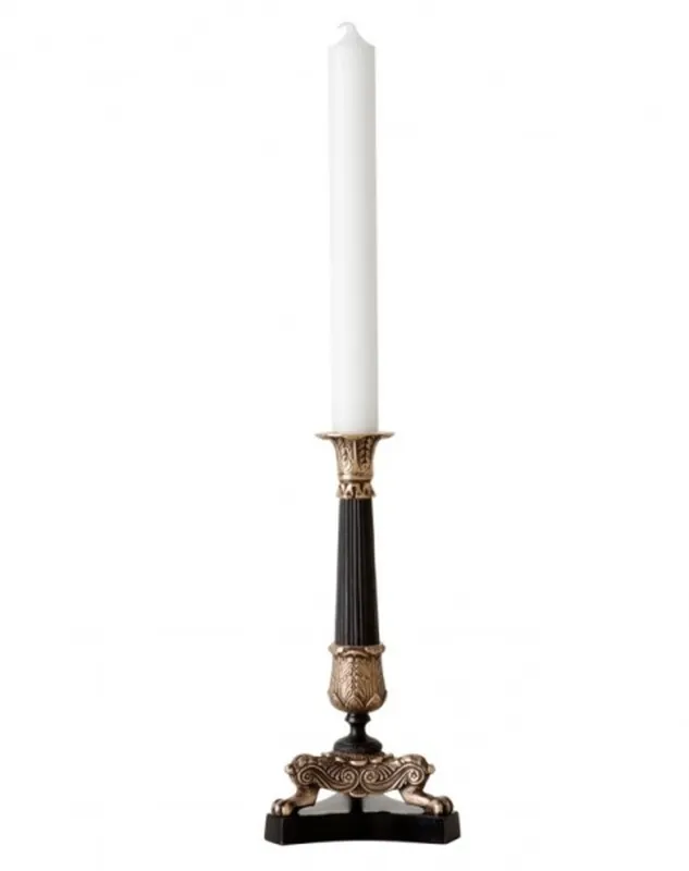Casa Padrino luxury Candlesticks Brass Finish Paris - heavy version - Candlestick Versand Am Gleichen Tag