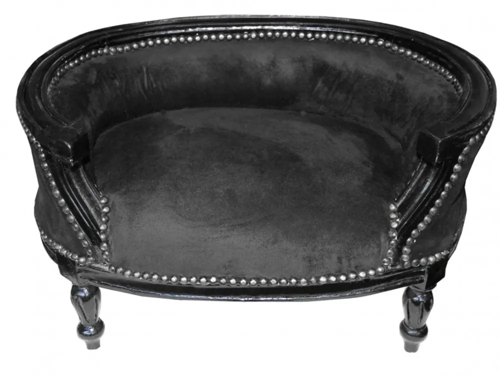 Online Kaufen Baroque Cats & Sofa Black / Black Dog Bed & Cat Bed