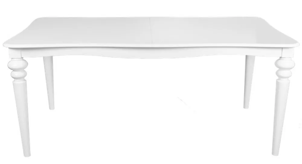 Casa Padrino Baroque dining table extendable white 180-230 cm - Table Nur Heute