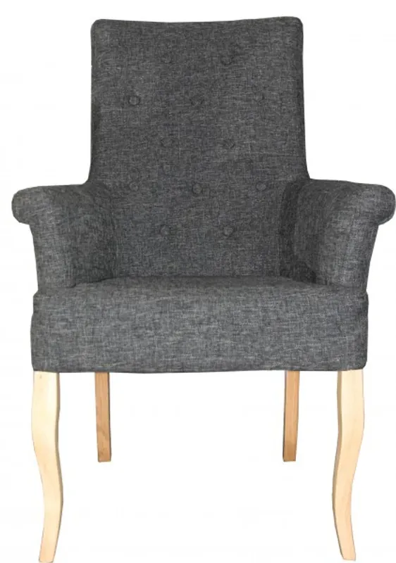 Super-Preis Casa Padrino Dinner Chair Grey Baroque Furnitur