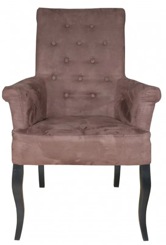 Saisonangebot Casa Padrino Dinner Chair Brown / Black Baroque Furnitur