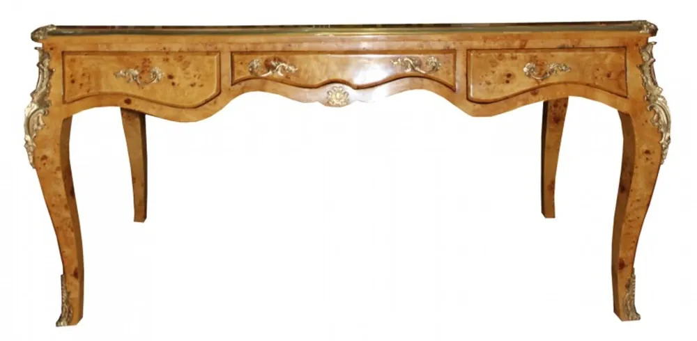 Casa Padrino Luxus Barock Schreibtisch Mahagony Sekretär - Antik Stil Preisknaller