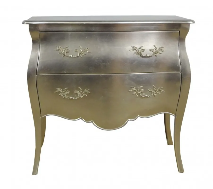 Sonderangebot Casa Padrino Baroque chest silver 95 cm cabinet