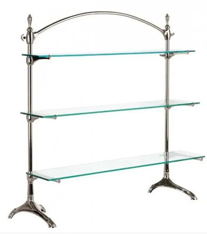 Casa Padrino luxury glass shelving plated - Luxury Collection Garantierte Lieferung