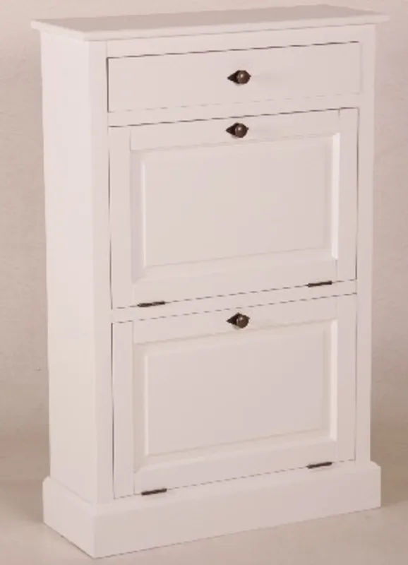 Jetzt Kaufen Casa Padrino Shabby Chic Country Style Shoe Cabinet White B 75 H 115 cm furniture shoe cabinet