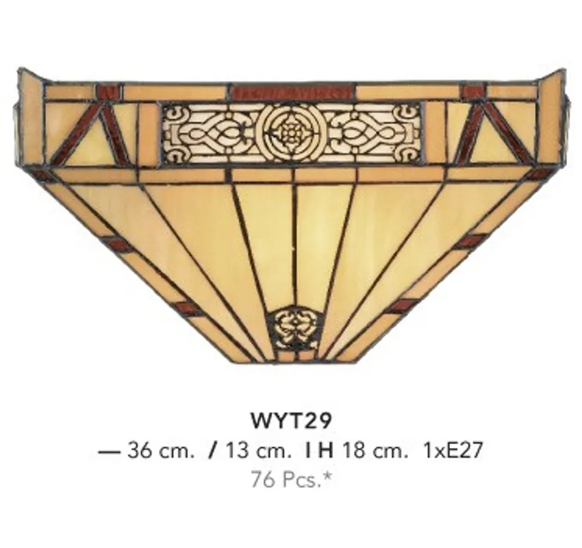 Bestpreis Casa Padrino Tiffany Wall Lamp Diameter 36 x 18 cm wall light lamp wall lamp