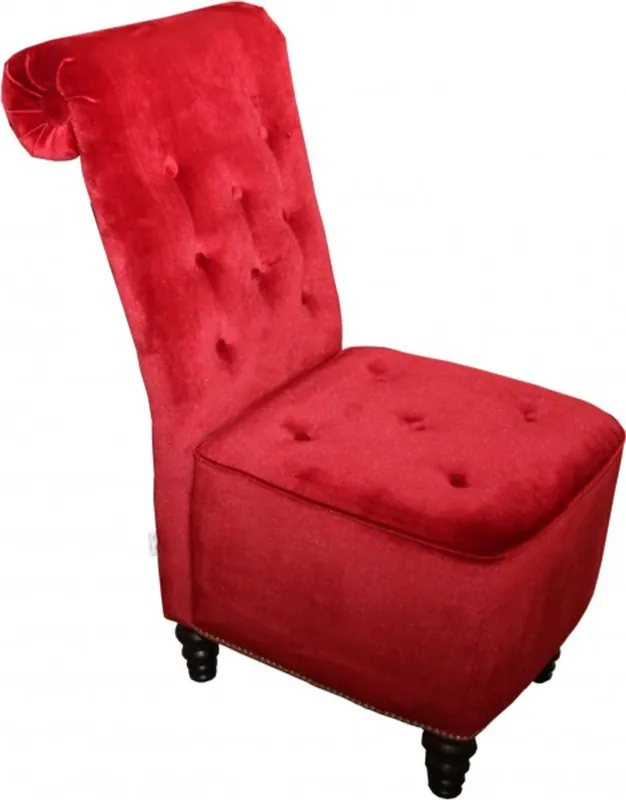 Casa Padrino Designer Chesterfield Dining Chair Bordeaux Red / Black with Bling Bling Rhinestones Beliebt