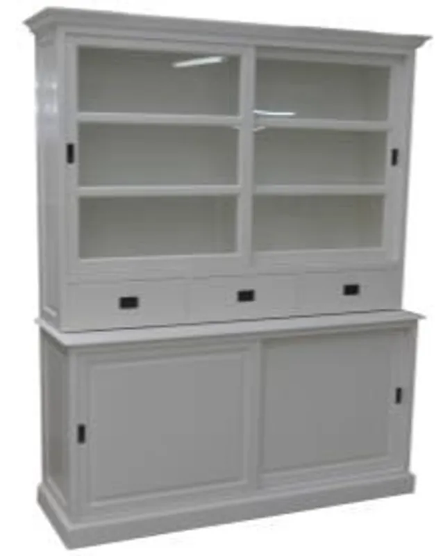 Casa Padrino Shabby Chic cottage style buffet cabinet cabinet 180cm ModF4 - dining room cabinet Zertifiziert