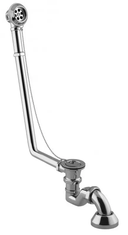Bestpreis The drain and overflow system including a trap for nostalgia bath Sicily, Tuscany, San Sebastian, Rome - Chrome
