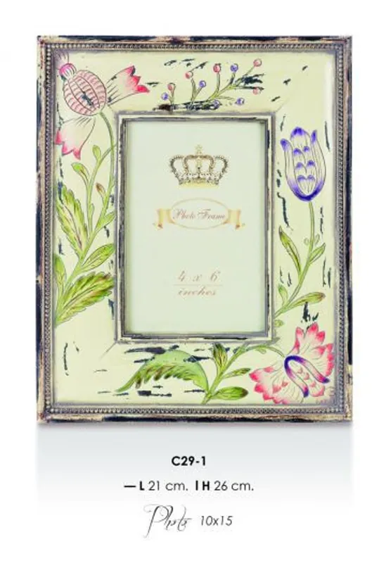 Casa Padrino baroque picture frame 26 x 21 cm antique look - Photo Frame Art Nouveau Antique style Mod AX13 Nur Heute