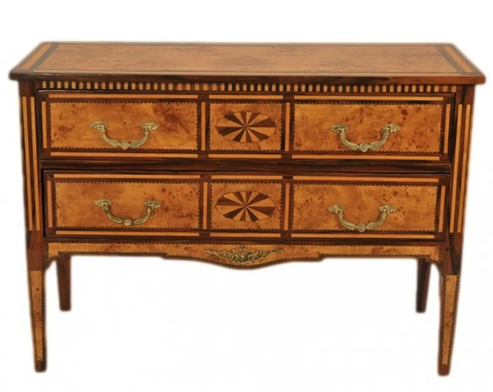 French Empire chest of drawers Brown of Casa Padrino Garantierte Lieferung