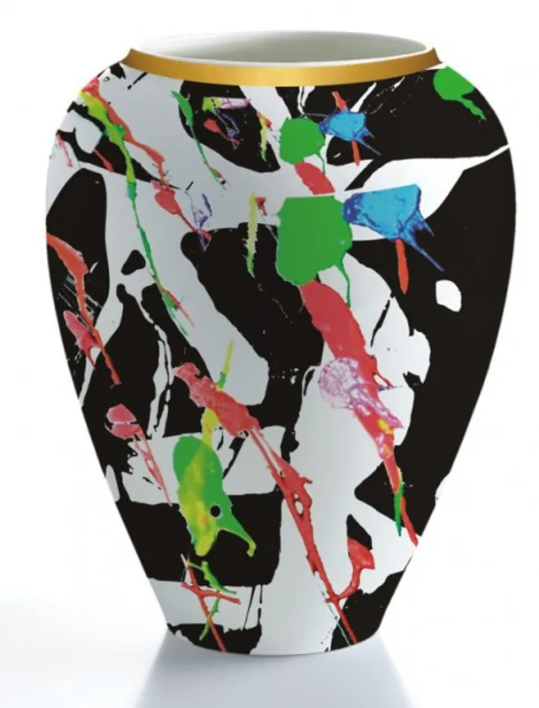 Harald Glööckler porcelain vase Art + Luxury pencil Casa Padrino - baroque decoration Solange Der Vorrat Reicht