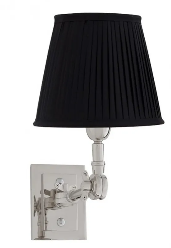 Must-Have Casa Padrino luxury 1-light wall lamp black / nickel finish - light - Luxury Collection