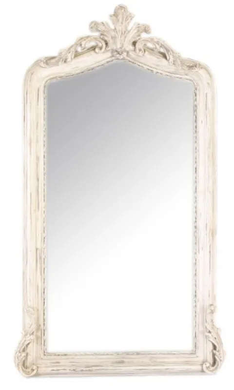 Billig Casa Padrino luxury Baroque wall mirrors Antique Cream 150 x 75 cm - solid and heavy - Cream Mirror Casa Padrino luxury Baroque wall mirrors Antique Black 150 x 75 cm - solid and heavy - Black Mirror