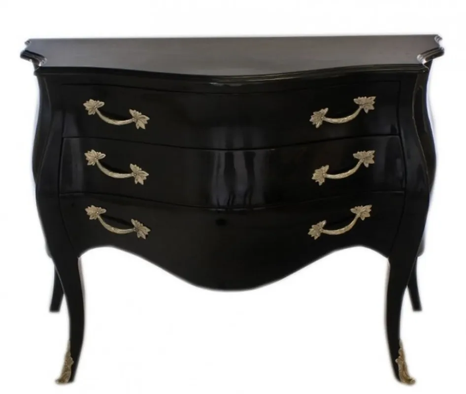Neu Casa Padrino Baroque chest black - Handcrafted from solid wood Limited Edition