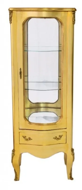 Casa Padrino Baroque cabinet Gold 130cm - display case - cupboard Casa Padrino Baroque cabinet Gold 130cm - display case - cupboard Bestseller