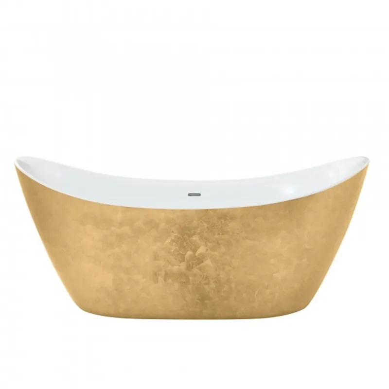 Top-Seller Casa Padrino Art Deco bath detached Gold model He-HYL 1730mm - Freestanding Retro Vintage Style Bath