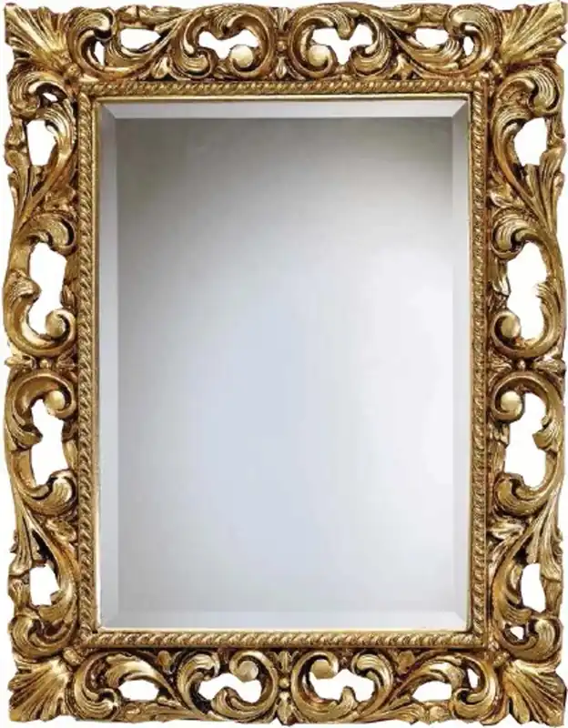 Casa Padrino Baroque Wall Mirror Gold H 95 cm, W 75 cm - Edel & Sumptuously Kracherpreis
