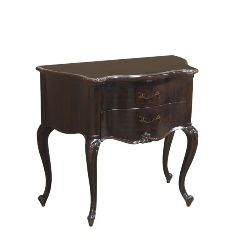 Casa Padrino Baroque luxury dresser brown-red B 80 cm, H 70 cm - Baroque furniture Sonderaktion