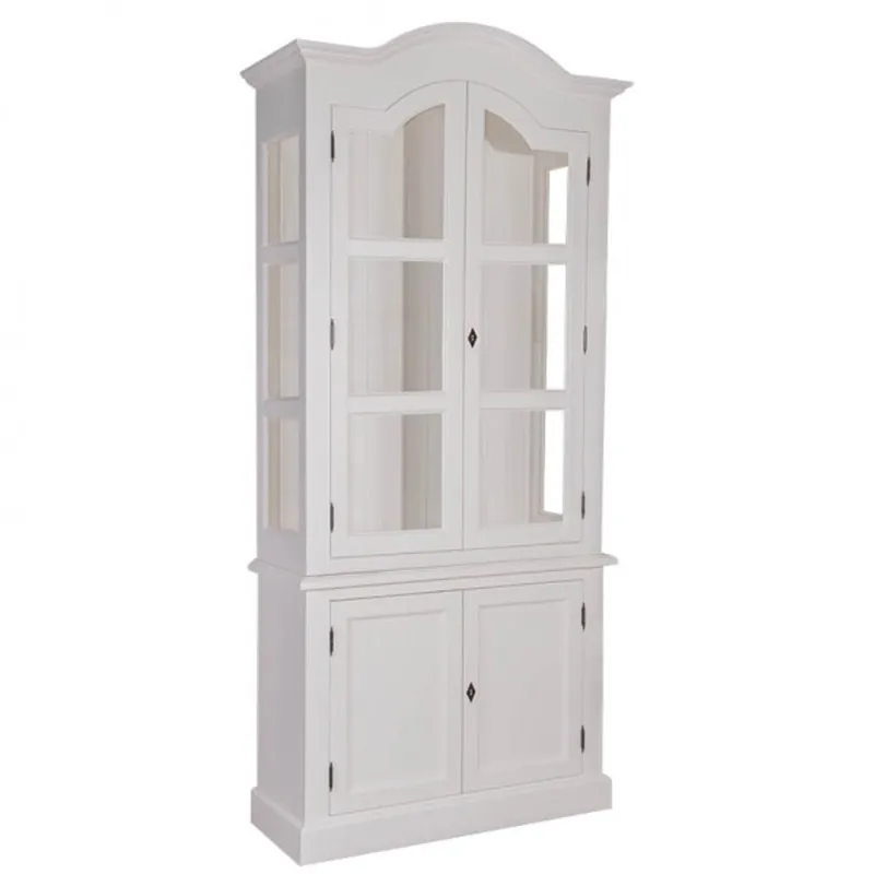 Direktkauf Casa Padrino Nouveau cupboard cupboard White 104 x H 220 cm dining room cabinet Baroque Antique Style