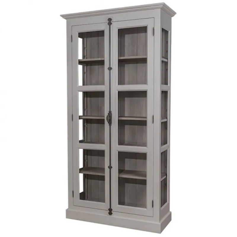 Preiswert Casa Padrino Country House display case cupboard 109 x H 210 cm Dining Cupboard Antique Style
