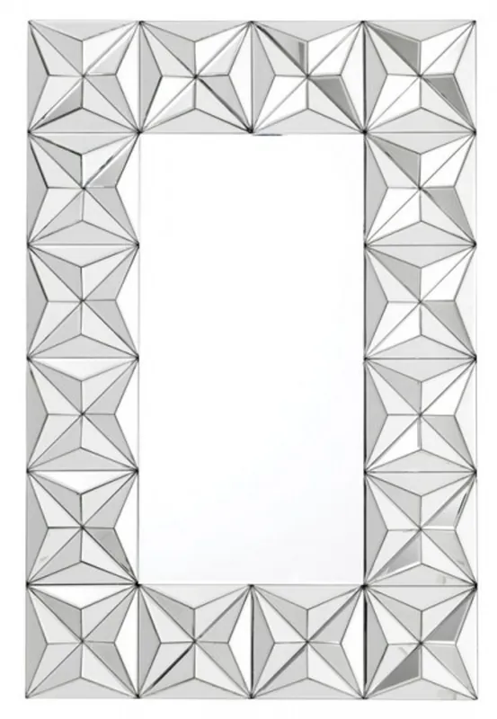 Angebot Casa Padrino luxury wall mirror with art deco mirror frame 120 x 80 cm - Wall Mirror