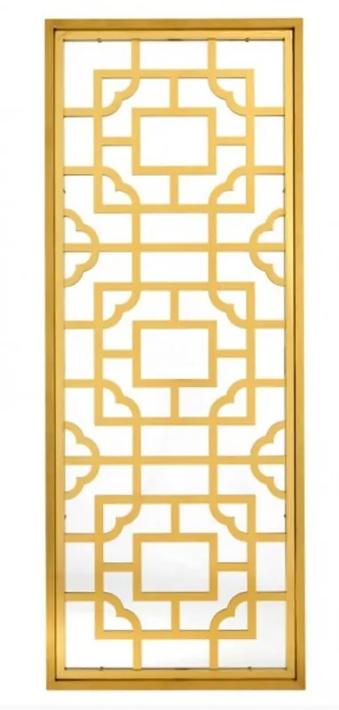 Jetzt Bestellen Casa Padrino Luxury Design wall mirror gold 220 x 85 cm - Luxury Hotel Collection