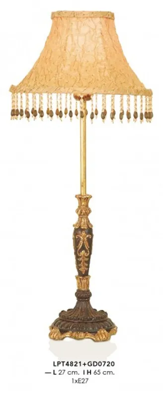 Sofort Bestellen Casa Padrino Baroque Table Lamp Gold 27 x H 65 cm - luxury table lamp - Nostalgic and sumptuously