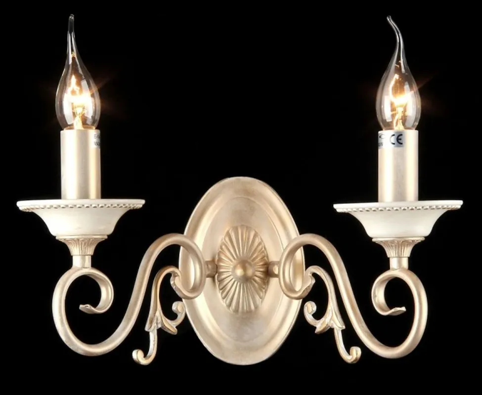 Garantierte Lieferung Casa Padrino Baroque Wall Lights Cream Gold 30 x H 28 Antique style - wall lamp wall lighting